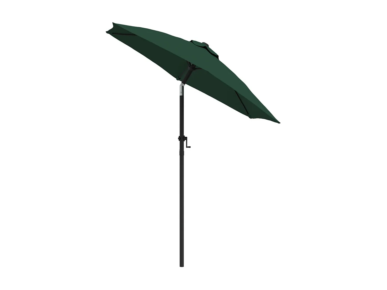 Parasol de jardin-Parasol Vert 200x224 cm Aluminium