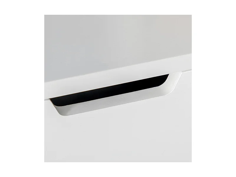 Bibliothèque étagère tiroir LAROK blanche