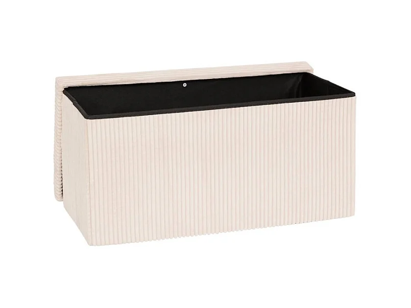 Banquette Coffre Pliable "Arum" 76cm Ivoire