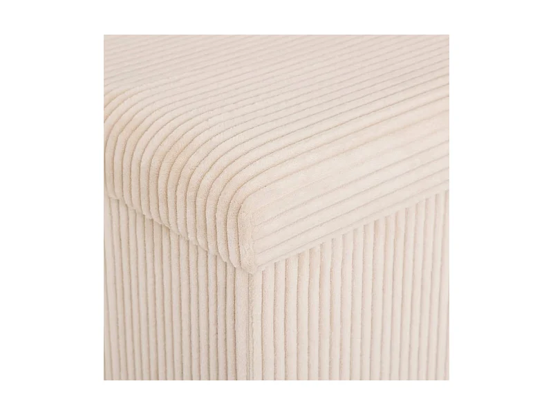 Banquette Coffre Pliable "Arum" 76cm Ivoire