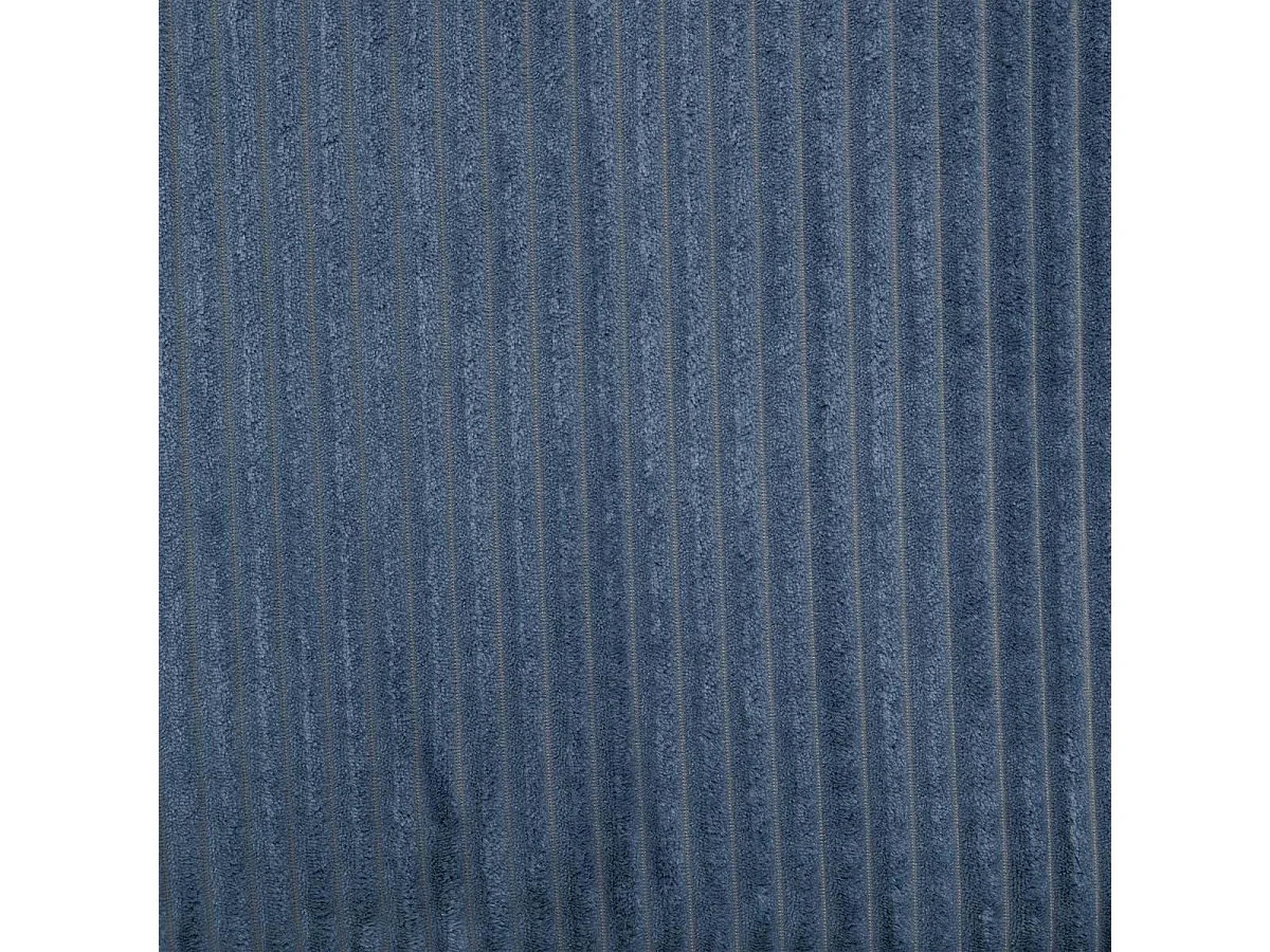 Pouf Pliant Coffre "Arum" 38cm Bleu Encre