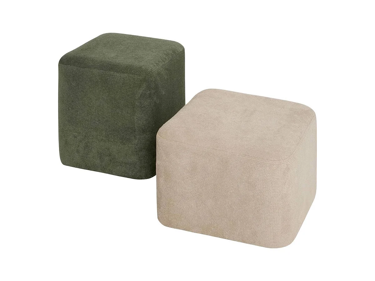 Pouf 2 en 1 "Doki" 41cm Vert