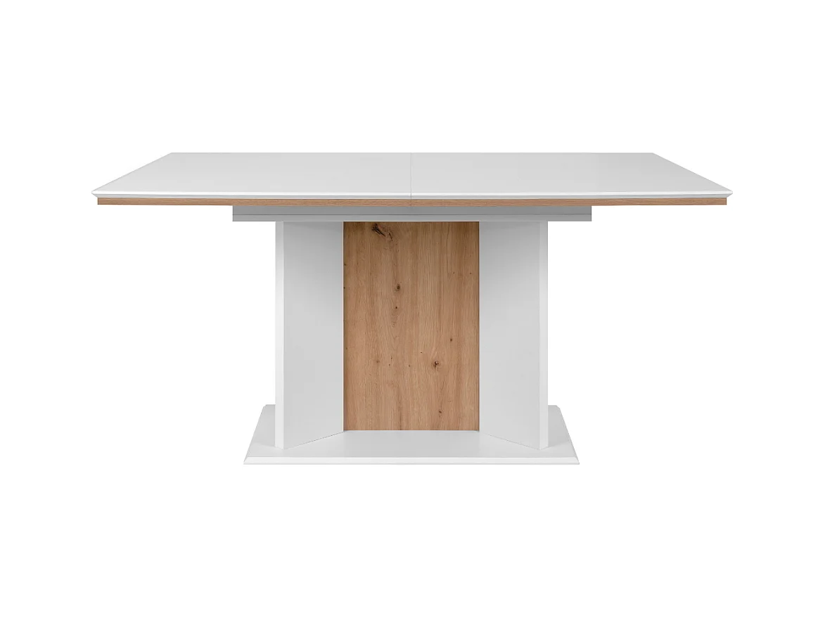 Table à manger extensible de 160 à 200 cm, ouverture automatique - NOVARA