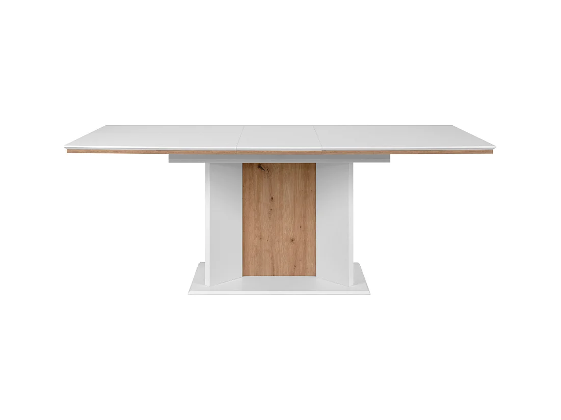 Table à manger extensible de 160 à 200 cm, ouverture automatique - NOVARA