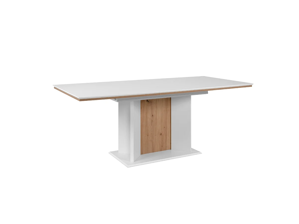 Table à manger extensible de 160 à 200 cm, ouverture automatique - NOVARA