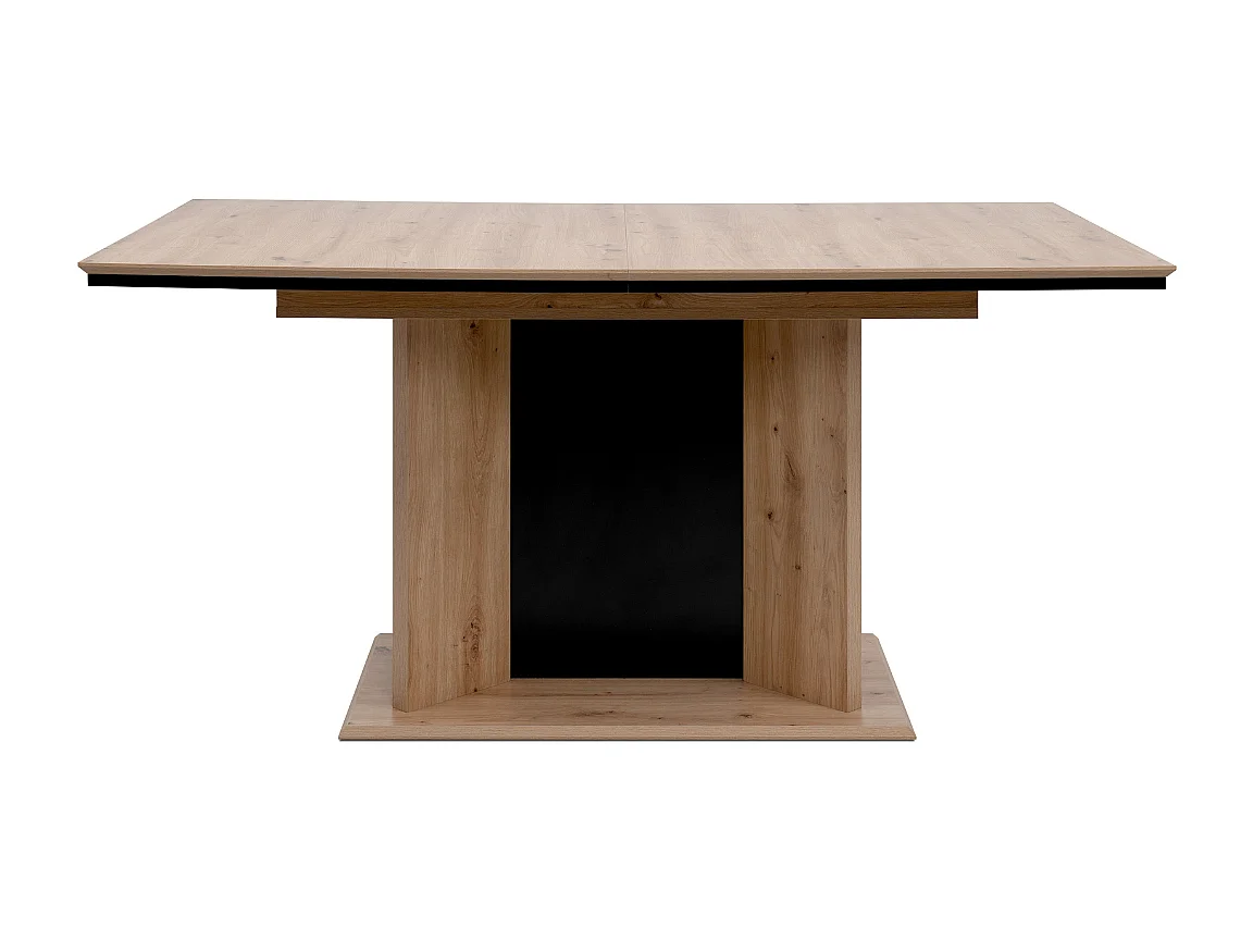 Table à manger extensible de 160 à 200 cm, ouverture automatique - NOVARA