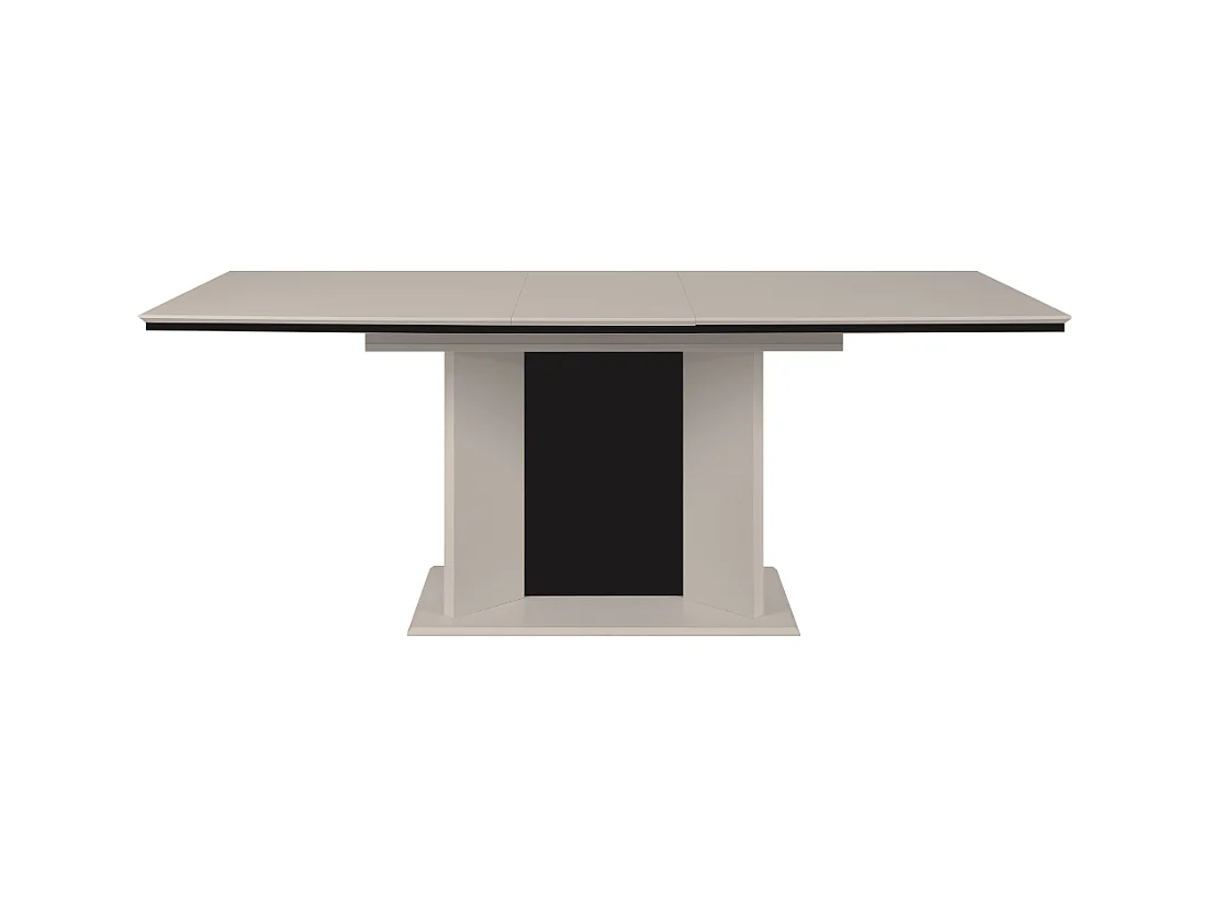 Table à manger extensible de 160 à 200 cm, ouverture automatique - NOVARA