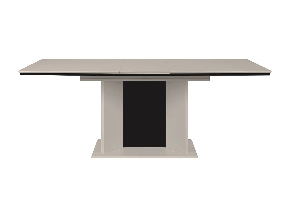 Table à manger extensible de 160 à 200 cm, ouverture automatique - NOVARA