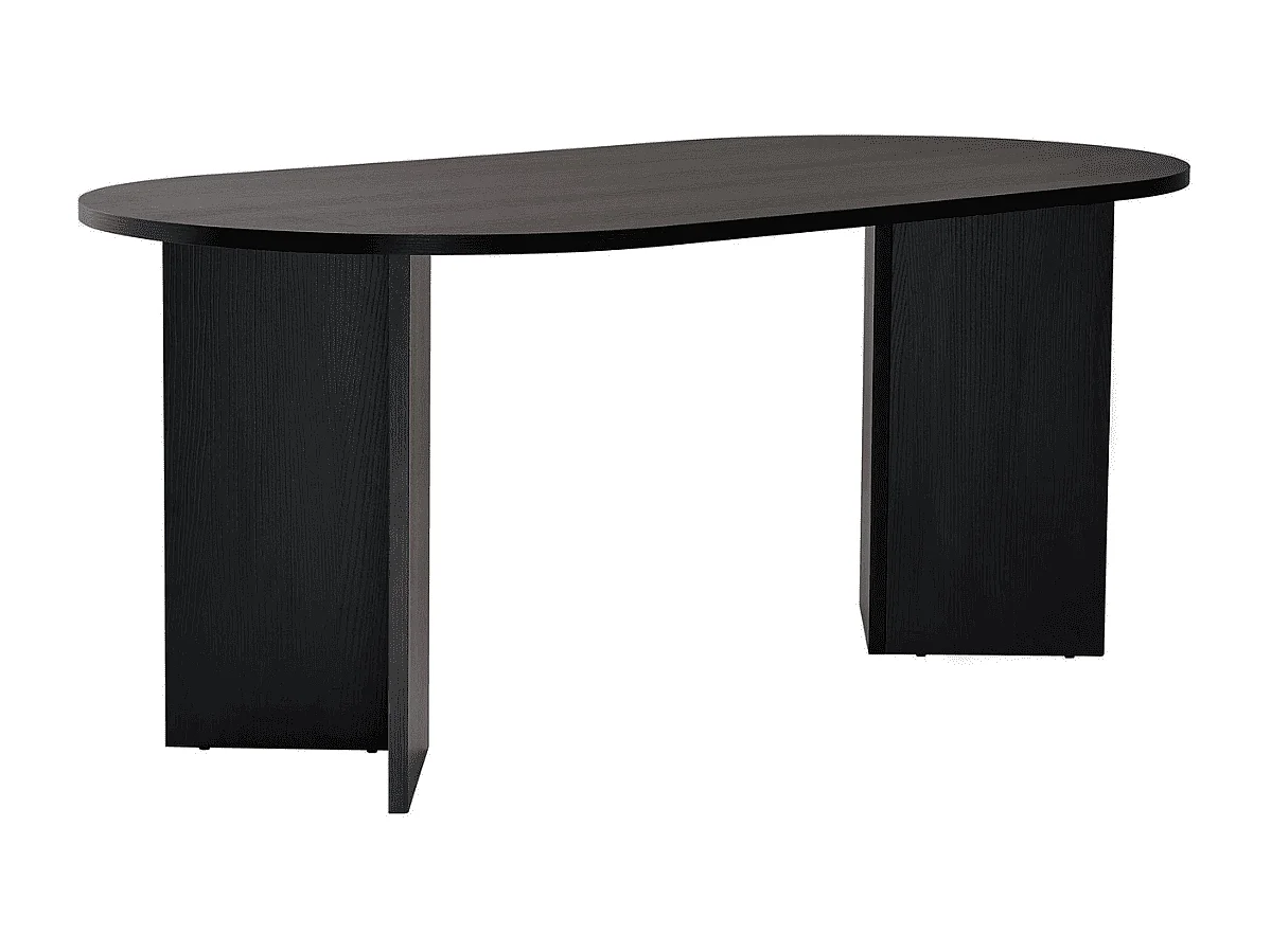 Table à manger avec bords arrondis L180 cm - SABLE