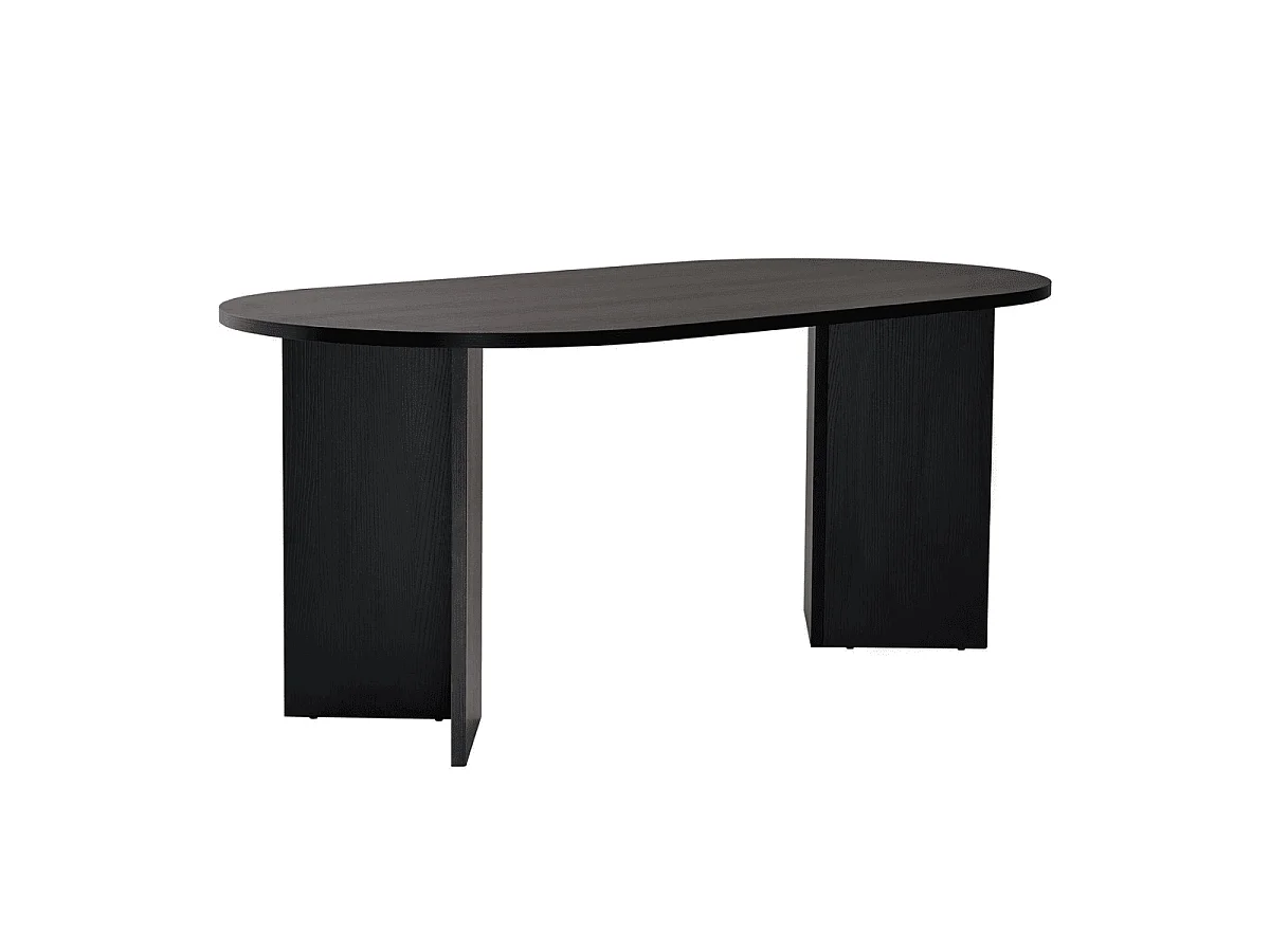 Table à manger avec bords arrondis L180 cm - SABLE