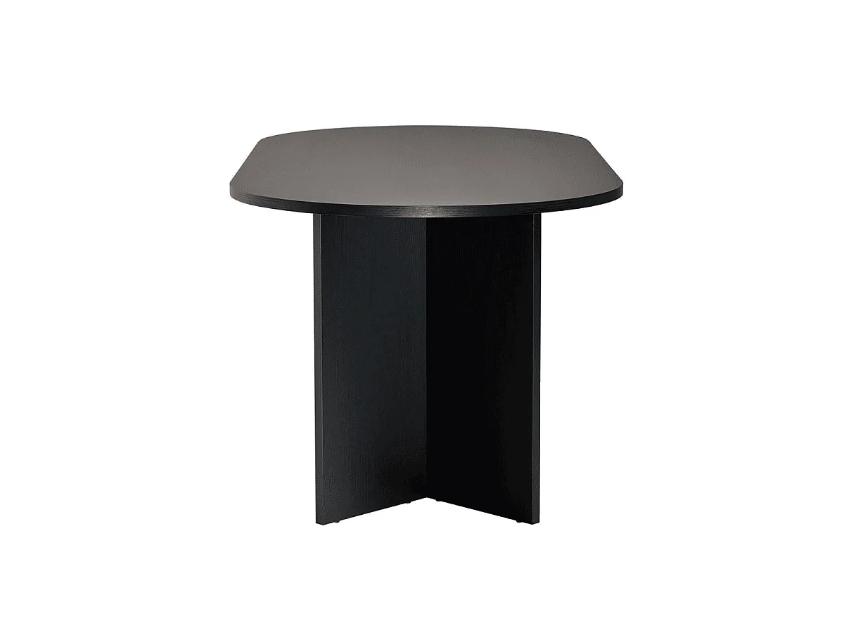 Table à manger avec bords arrondis L180 cm - SABLE