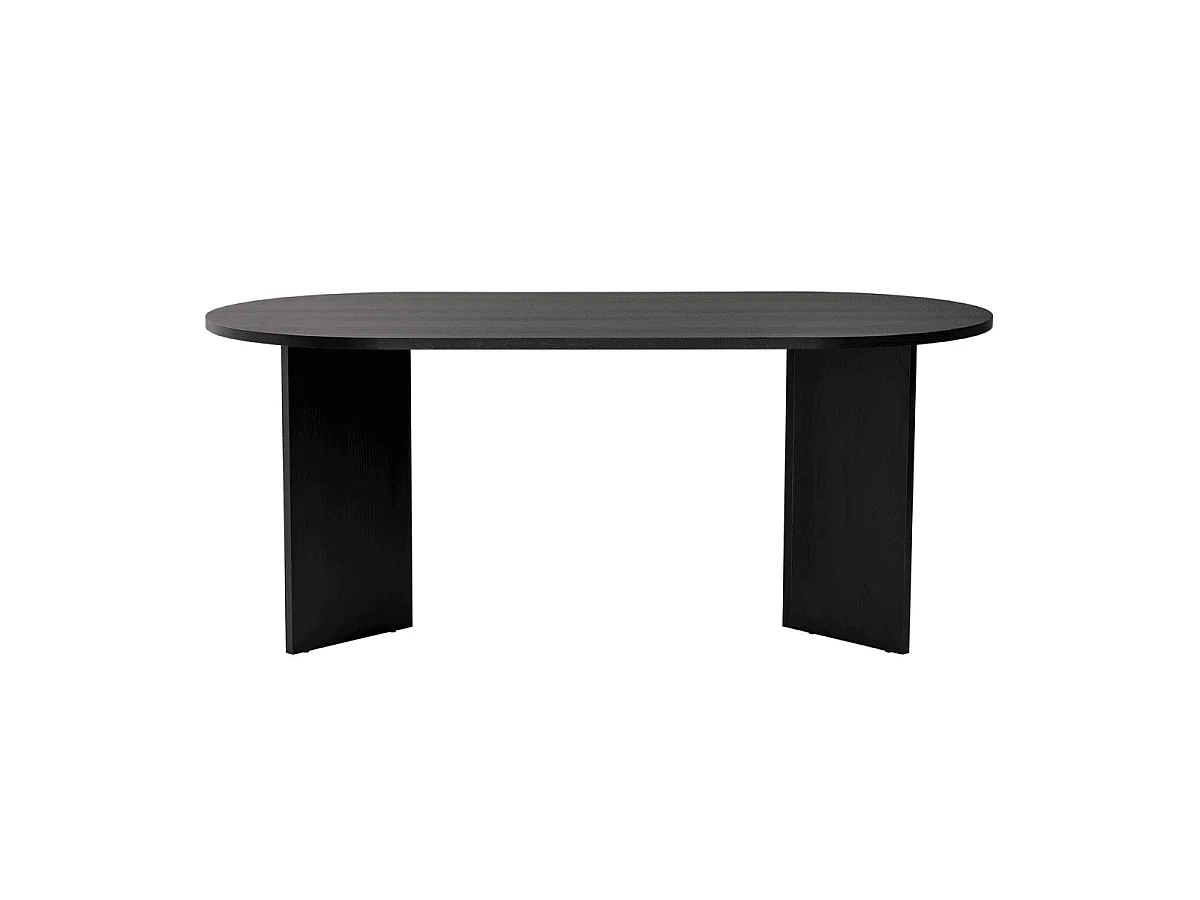 Esstisch mit abgerundeten Kanten L180 cm - SABLE