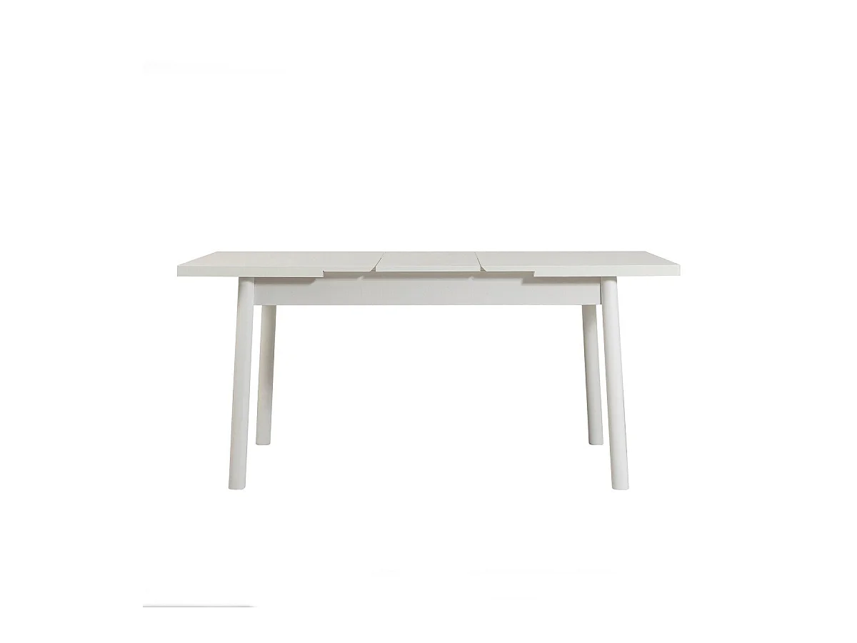 Table à manger extensible de 120 à 150 cm décor pin atlantique - SANTIAGO