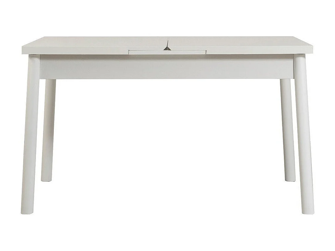 Table à manger extensible de 120 à 150 cm décor pin atlantique - SANTIAGO