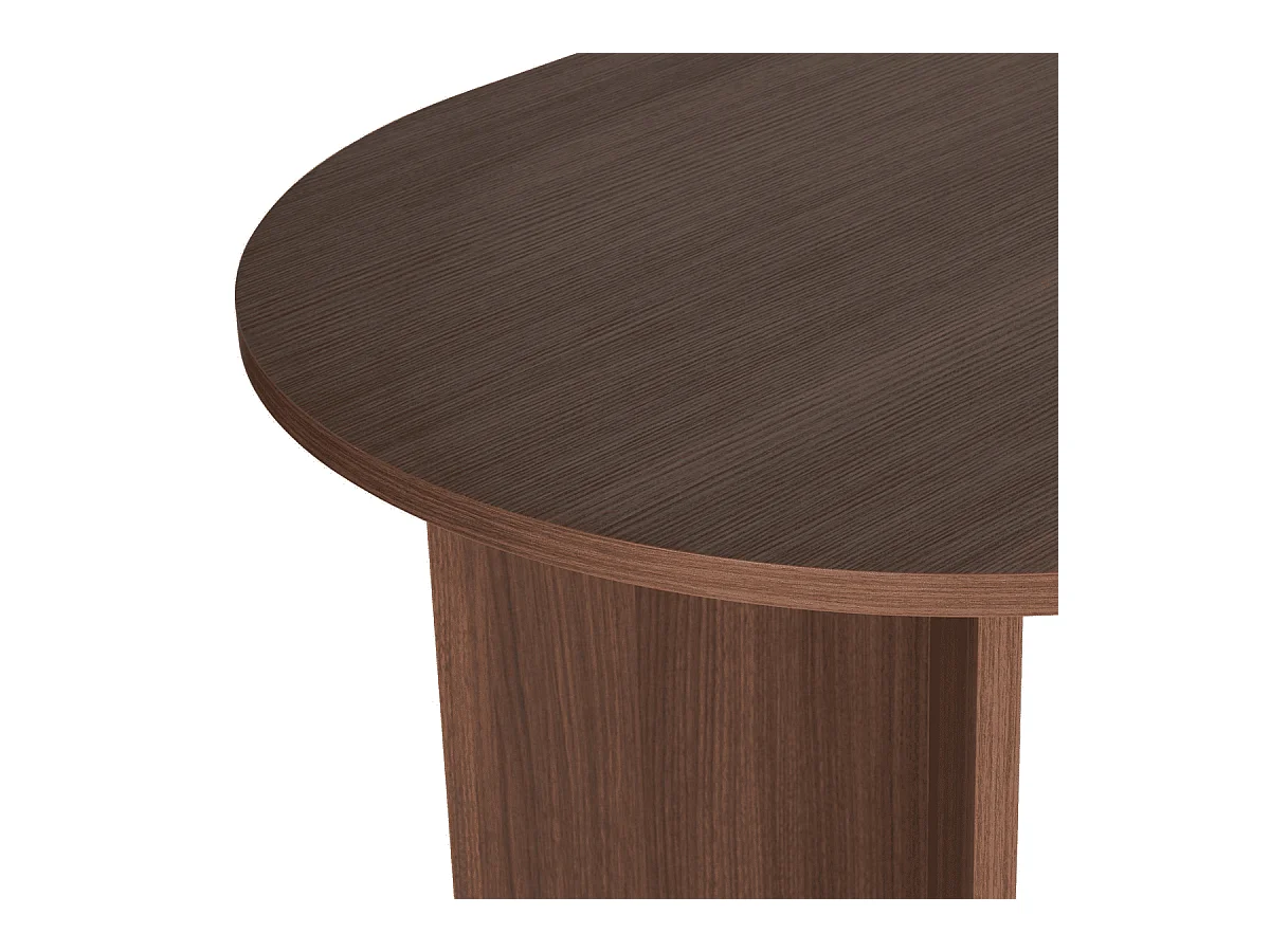 Eettafel met afgeronde randen L180 cm - SABLE