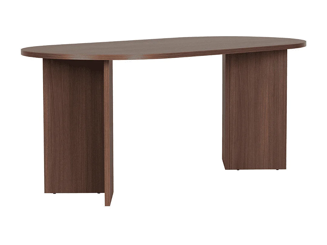 Table à manger avec bords arrondis L180 cm - SABLE
