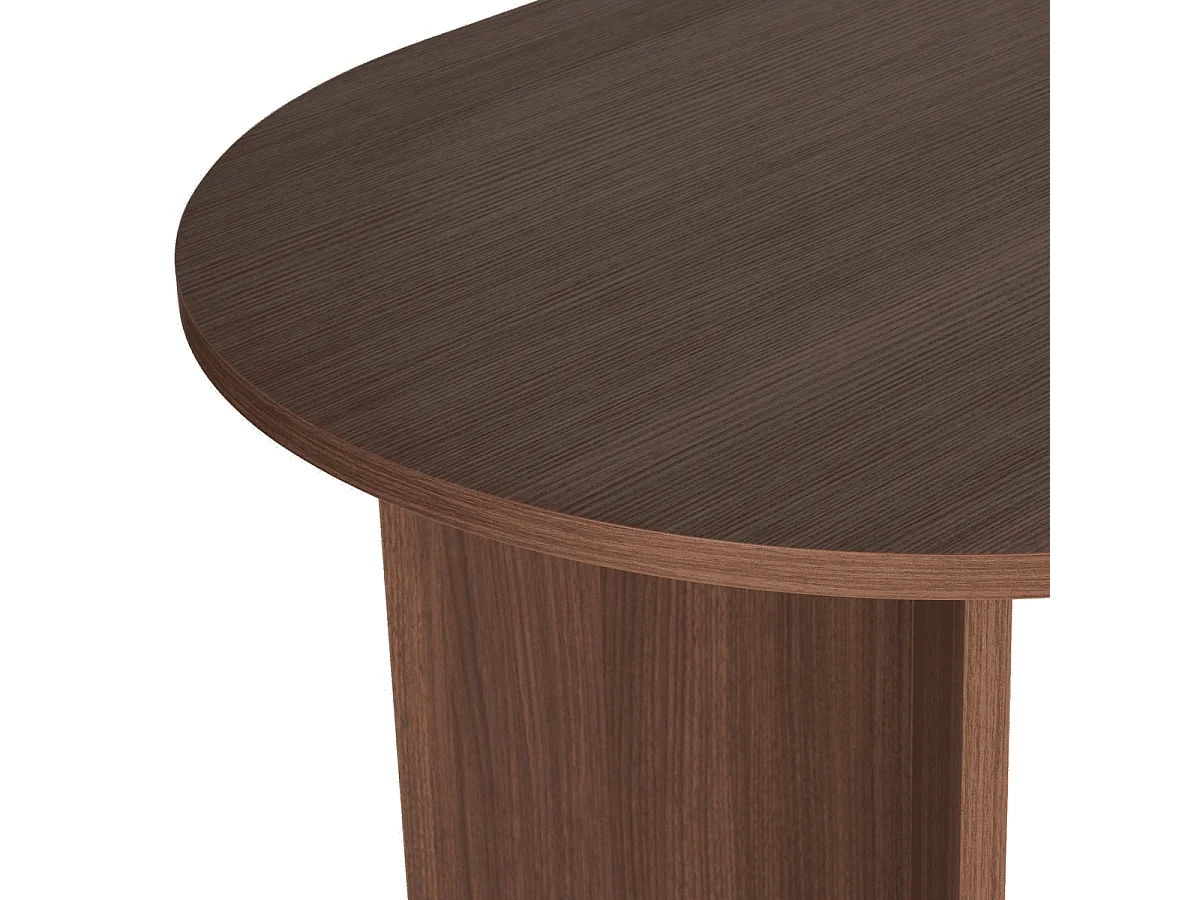 Table à manger avec bords arrondis L180 cm - SABLE