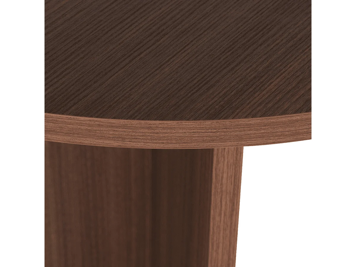 Table à manger avec bords arrondis L180 cm - SABLE