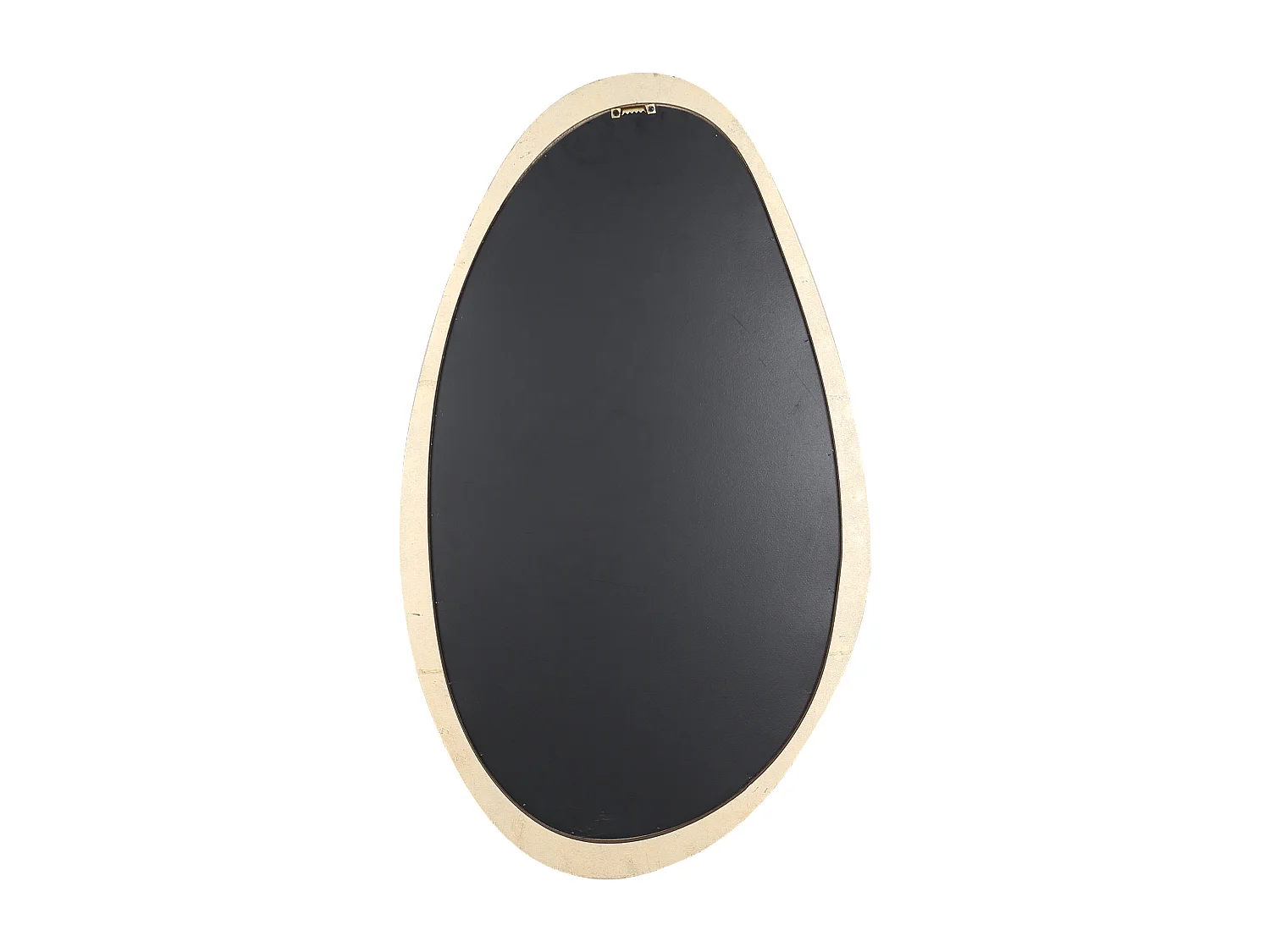 Miroir organique doré 47x80cm