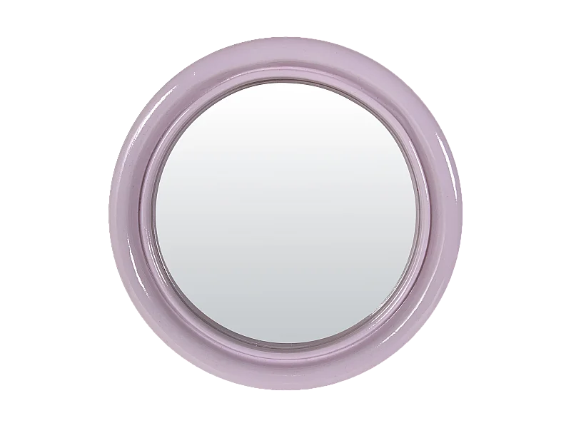 Miroir color rond lilas 14,5cm