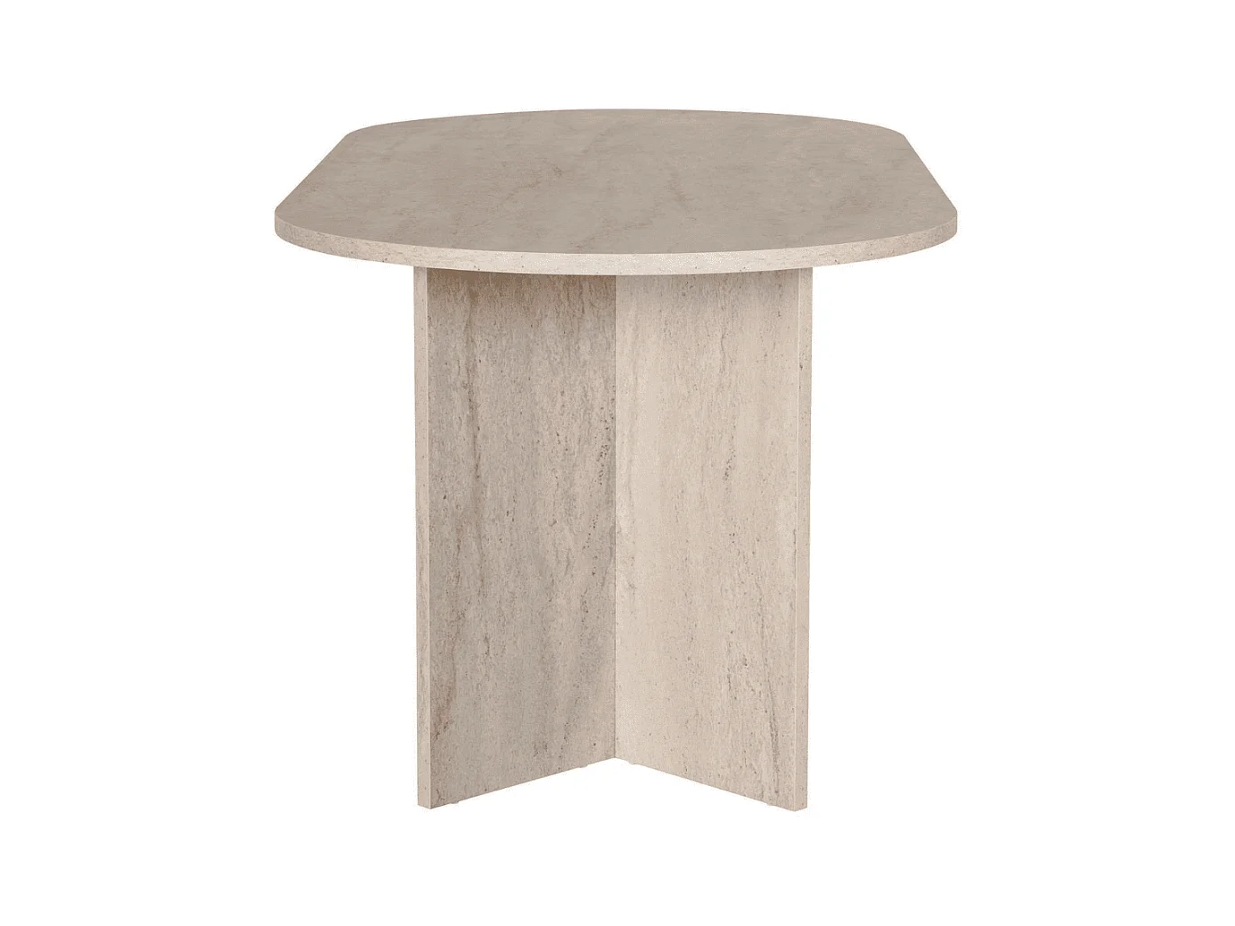 Eettafel met afgeronde randen L180 cm - SABLE