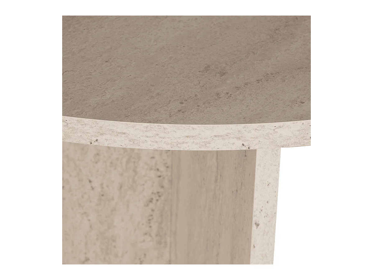 Eettafel met afgeronde randen L180 cm - SABLE