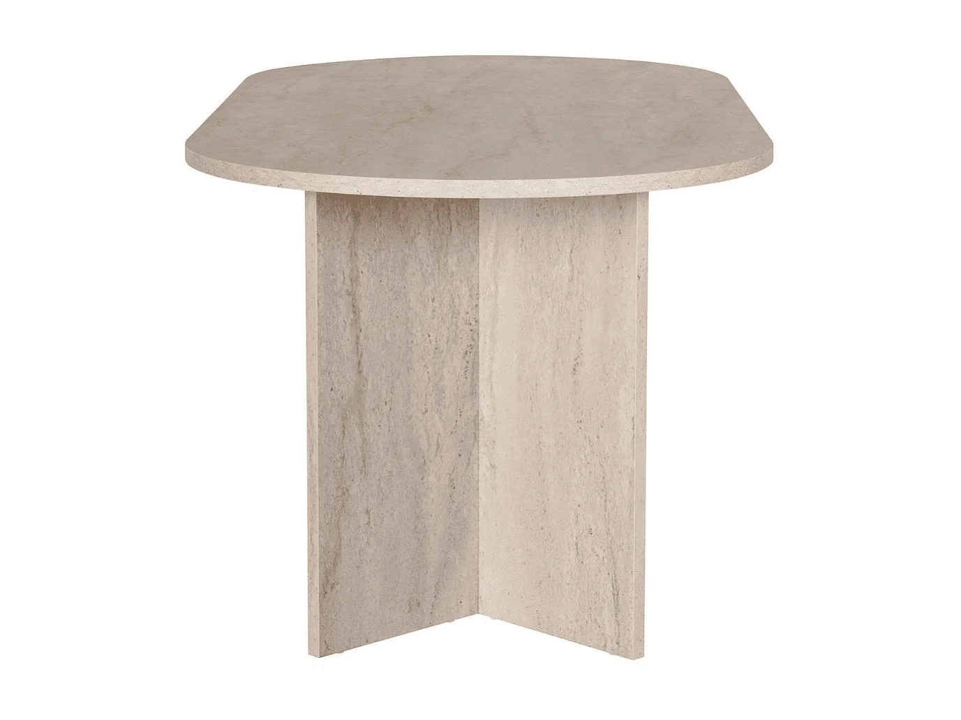 Eettafel met afgeronde randen L180 cm - SABLE