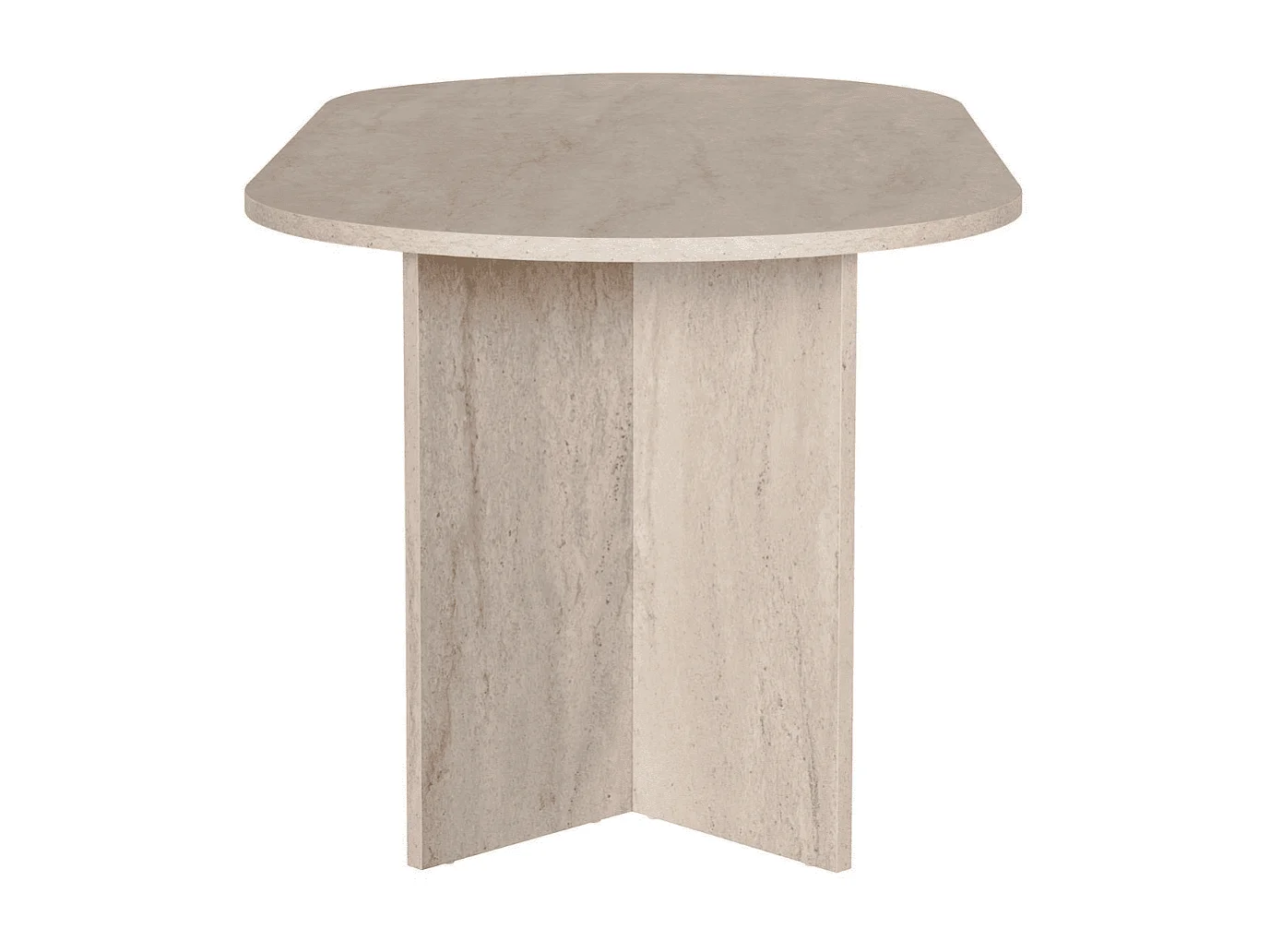 Eettafel met afgeronde randen L180 cm - SABLE