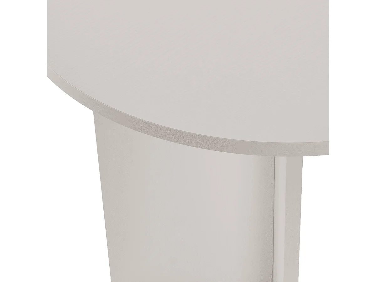 Table à manger avec bords arrondis L180 cm - SABLE