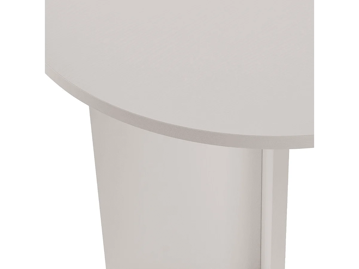 Table à manger avec bords arrondis L180 cm - SABLE