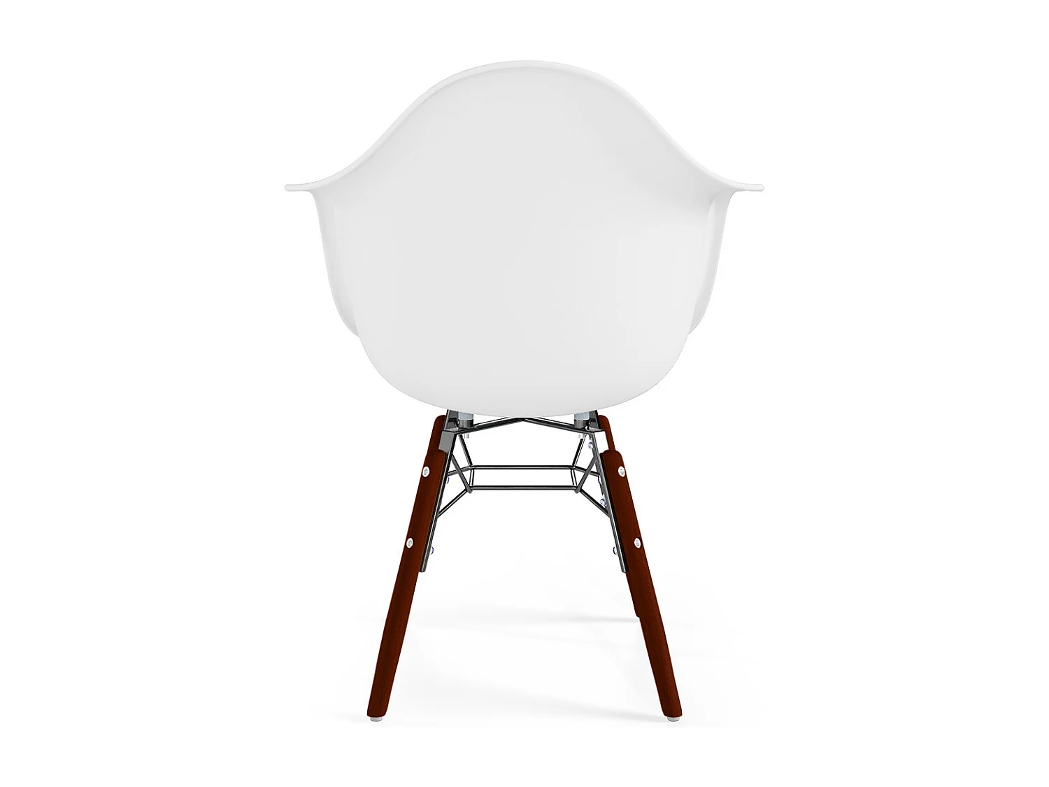 Sedia per bambini - Design scandinavo - Gambe in legno scuro - Nordika