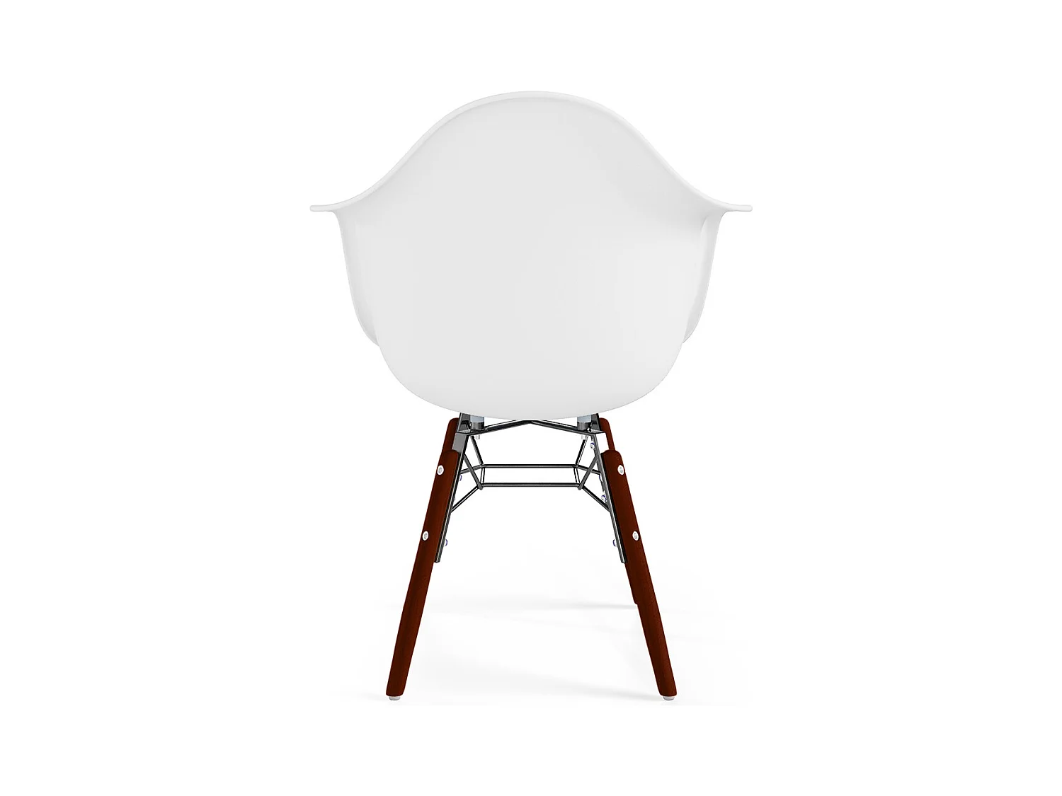 Chaise pour enfants - Design scandinave - Pieds en bois foncé - Nordika Jaune