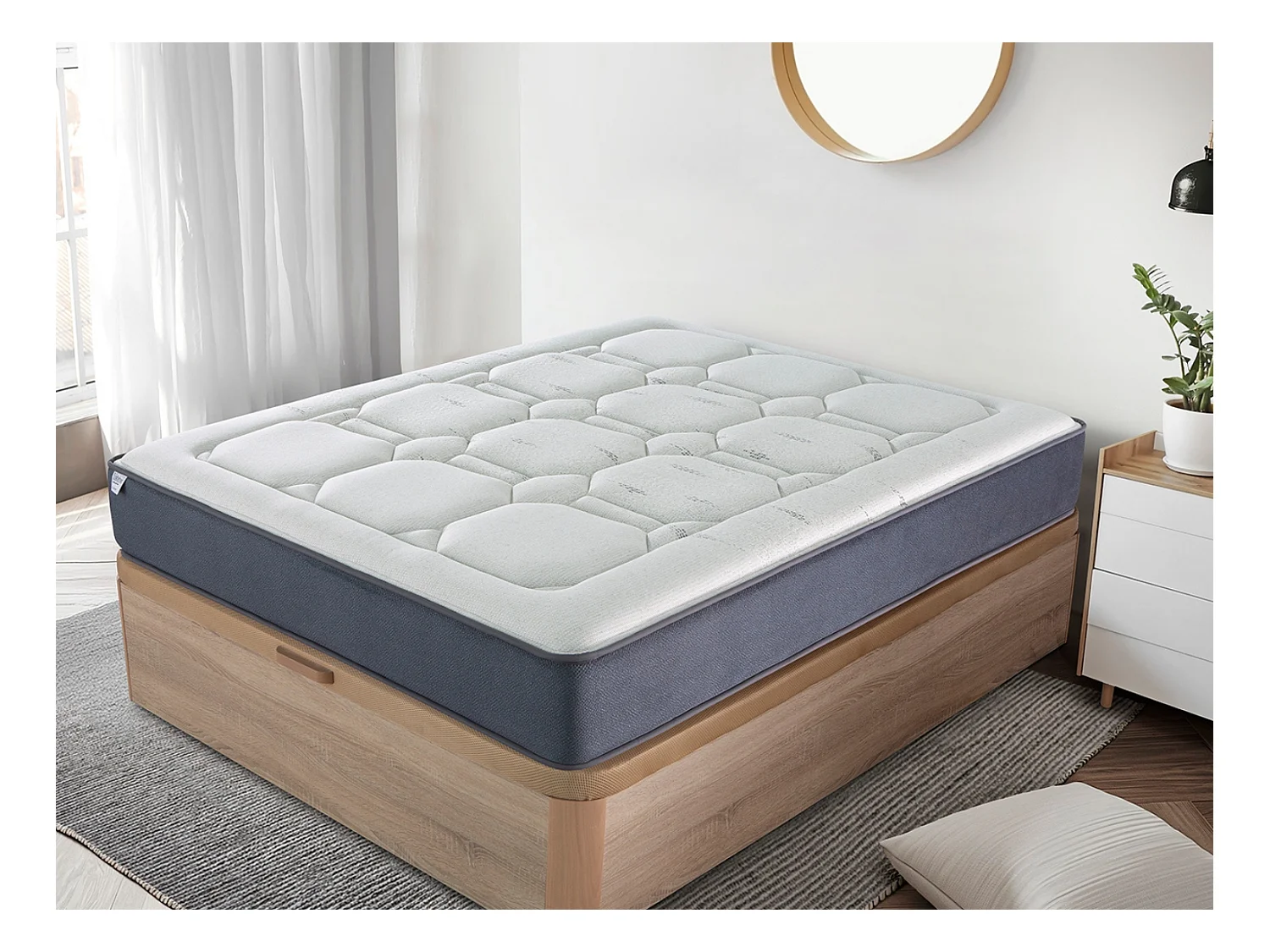 Exclusive Latex Matras 135x190x26 cm – Kern en vulling 100% latex voor maximaal comfort en luxe