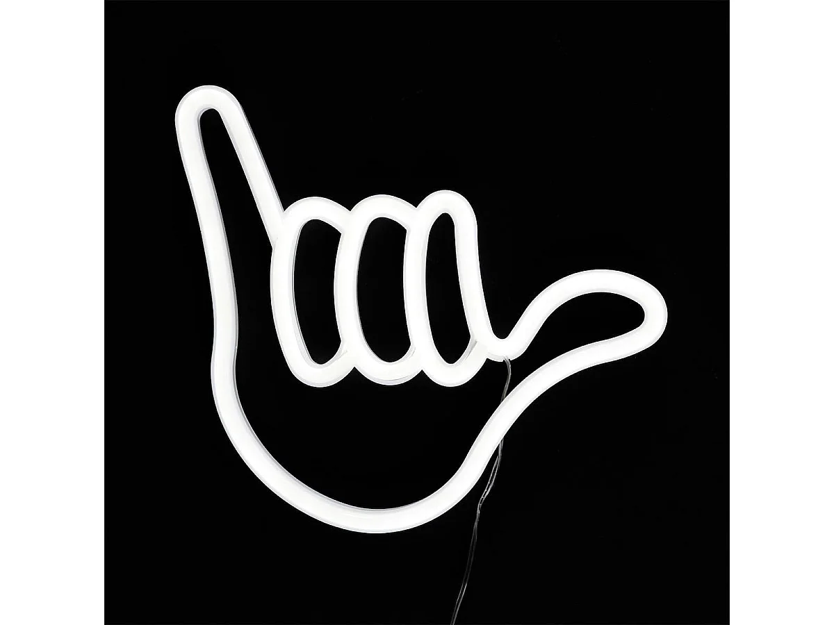 Lampe led effet néon mural signe cool avec port USB