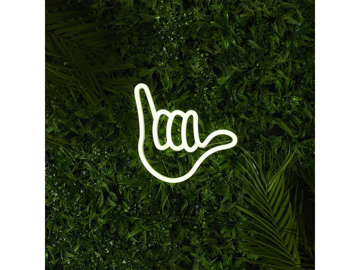 Lampe led effet néon mural signe cool avec port USB