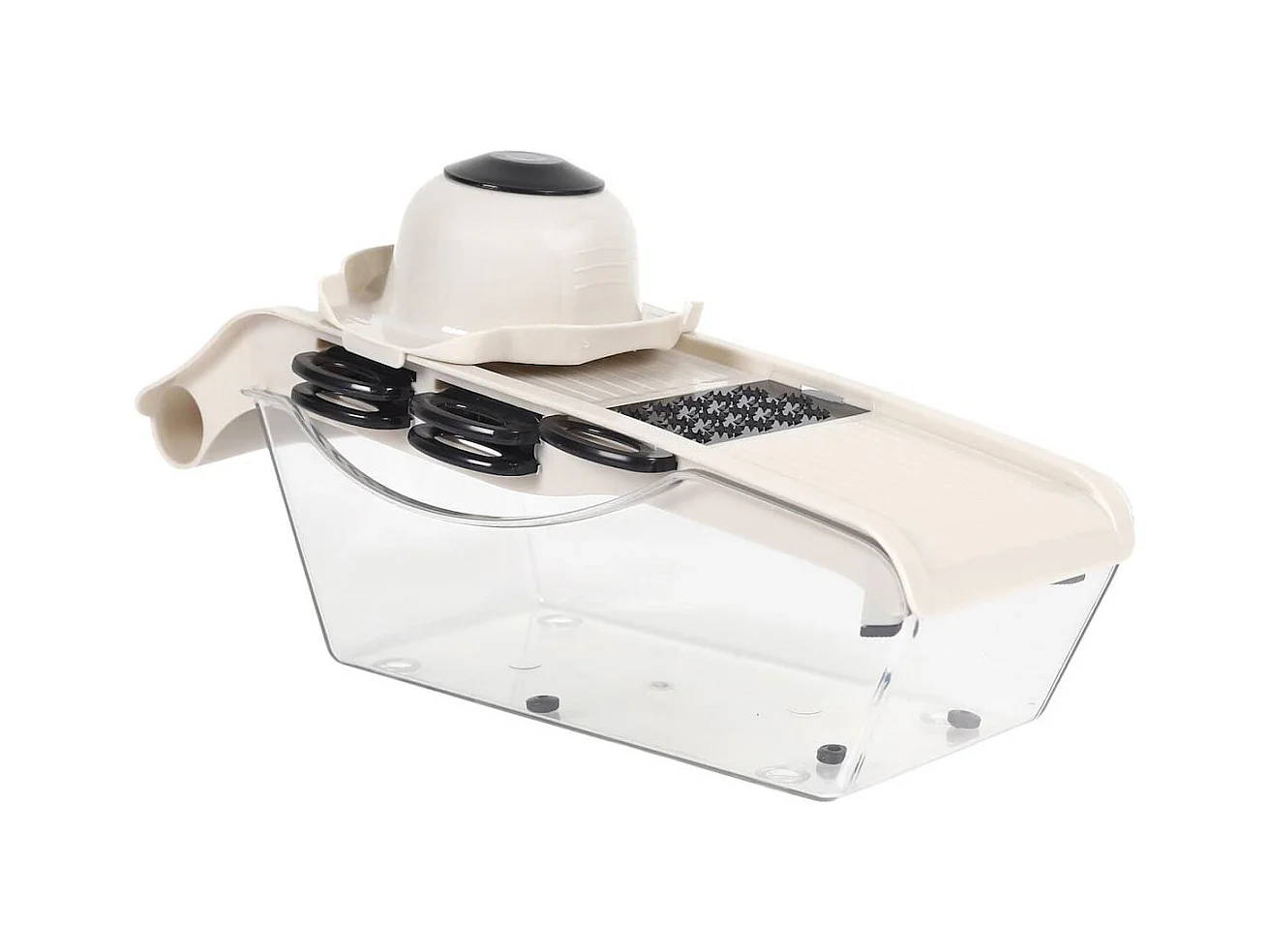Mandoline avec réservoir 5 accessoires de découpe