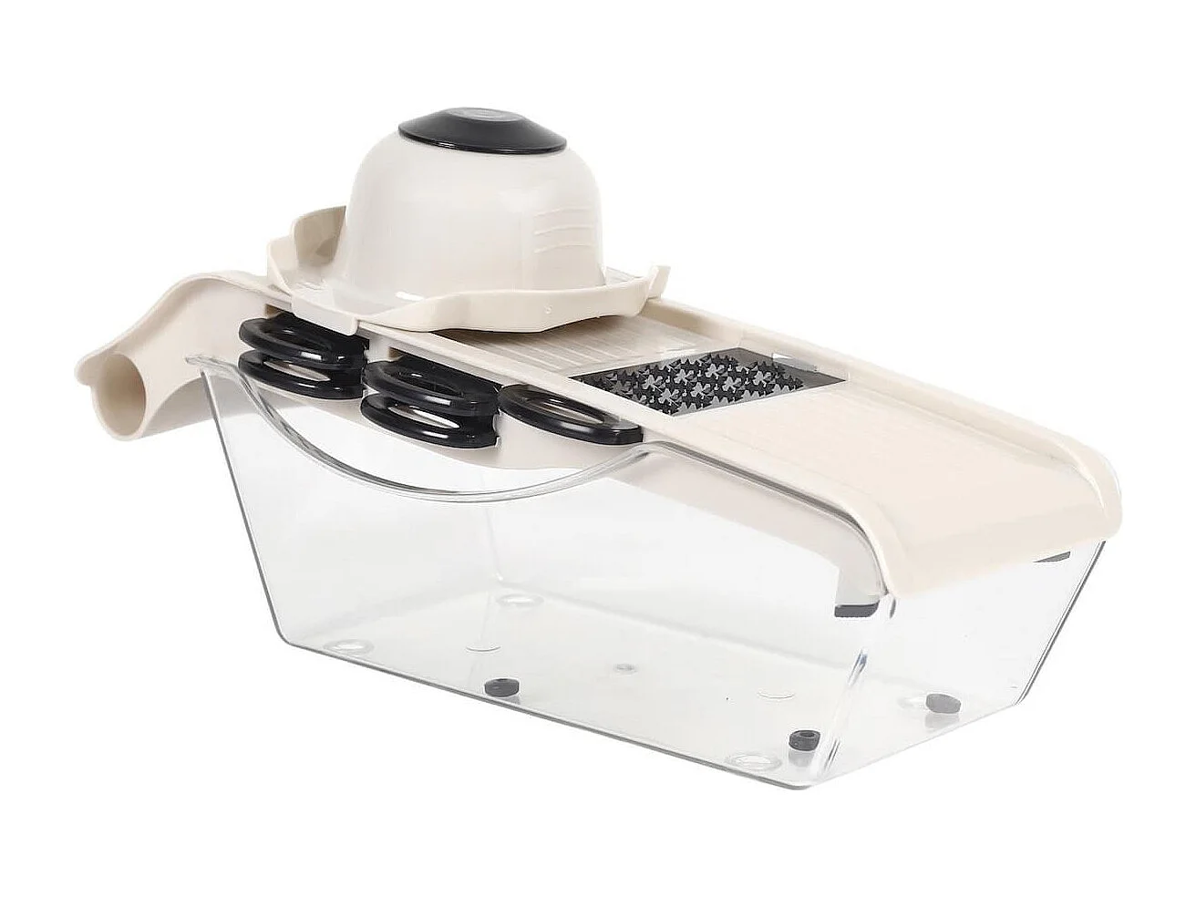 Mandoline avec réservoir 5 accessoires de découpe