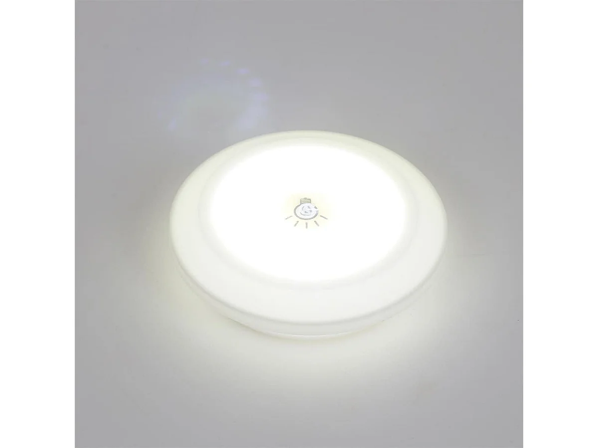 Pack de 2 lampes LED nouvelle génération adhésives avec télécommande