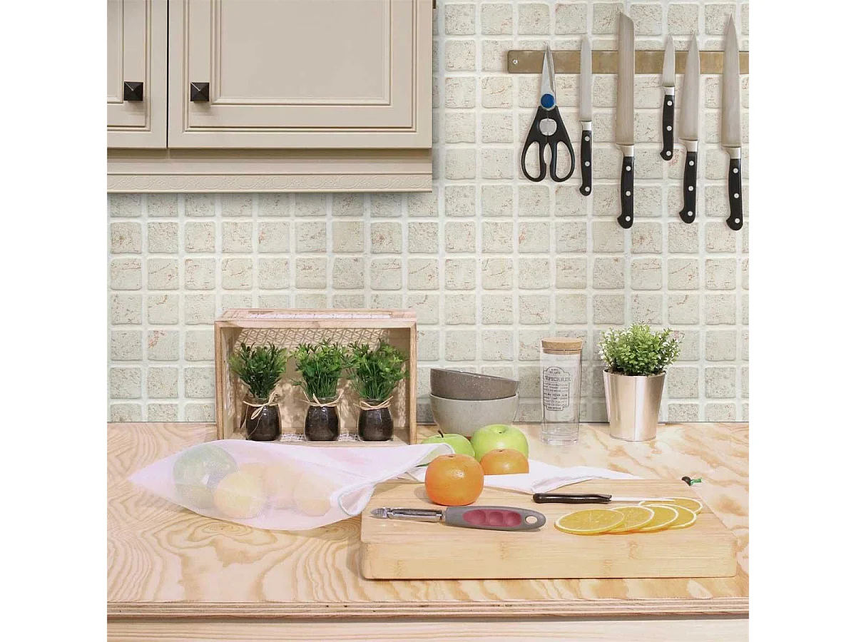 Lot de 6 sacs à vrac réutilisables 3 tailles différentes