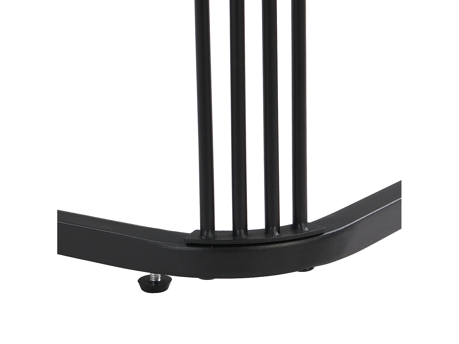 Lot de 2 table basse gigogne avec tiroir, plateaux en marbre brillant et verre, pieds noirs