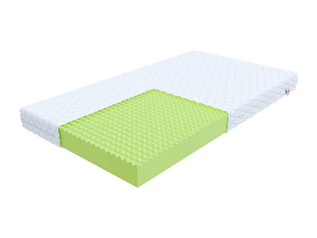 Matelas EASY  90x200 - 12cm -  Mousse Haute Résilience HR