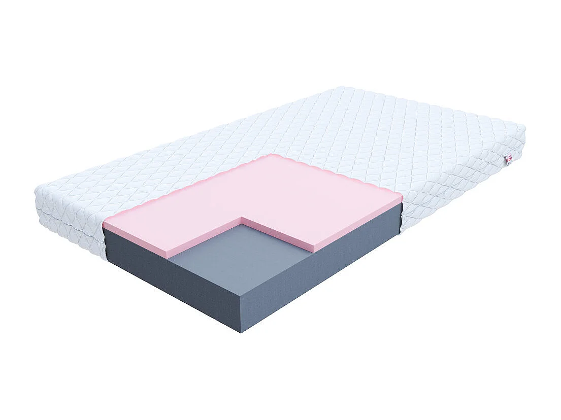 Matelas ORSA 90x200 - 16cm - Mousse VISCO - Mémoire de forme
