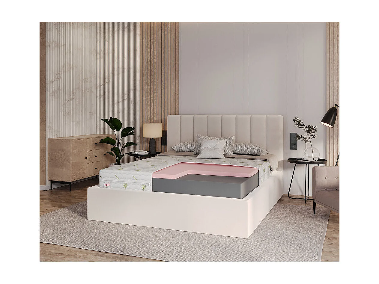 Matelas ORSA 160x200 - 16cm - Mousse VISCO - Mémoire de forme