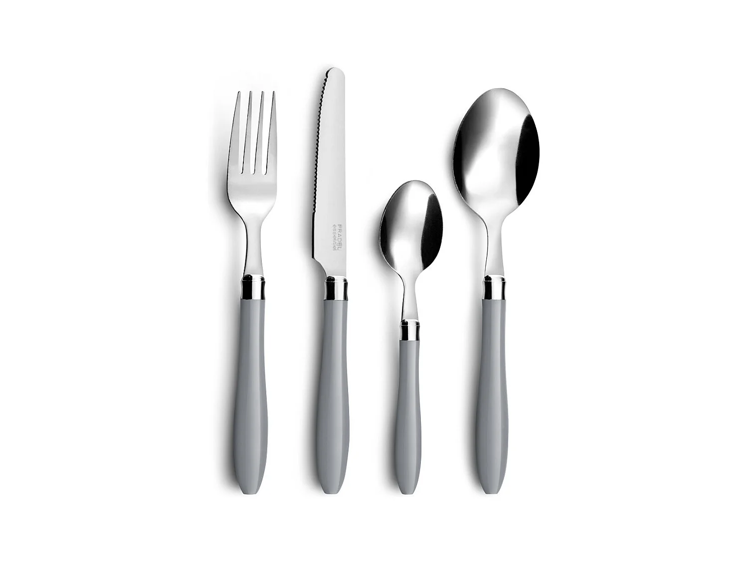 Réglisse Gris - Ménagère 16 pièces