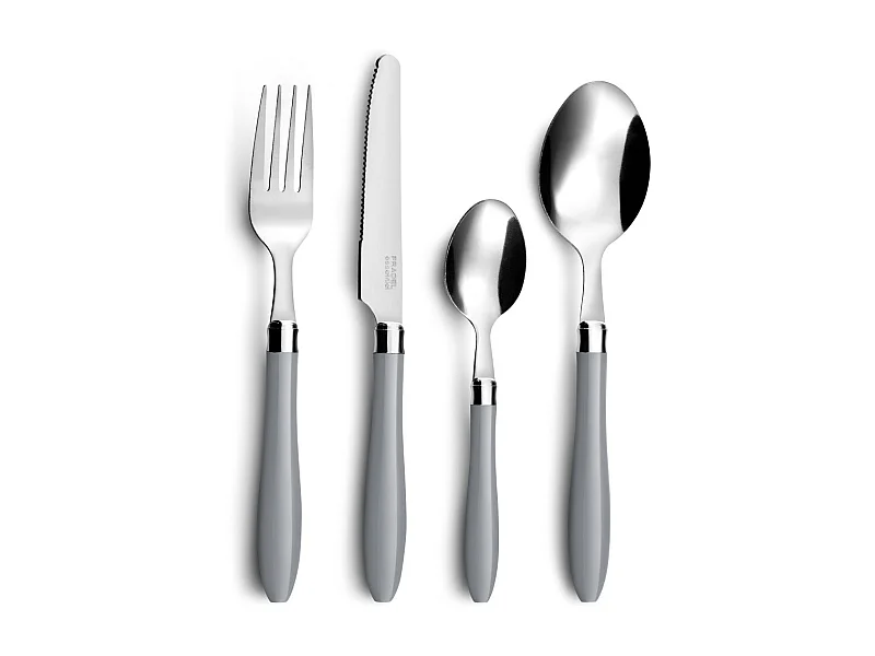 Réglisse Gris - Ménagère 16 pièces