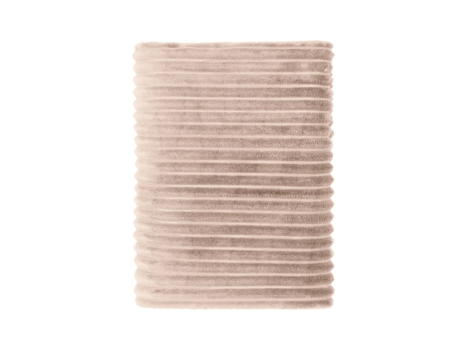 Plaid polaire cocooning 150x200 taupe