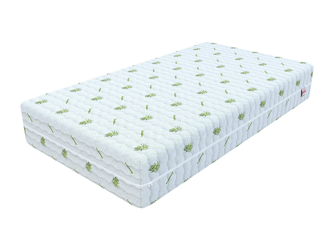 Matelas Noir - Ressorts ensachés - Mousse profilée - 120x200 - 23cm