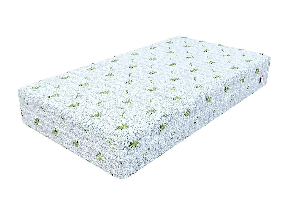 Matelas Noir - Ressorts ensachés - Mousse profilée - 120x200 - 23cm