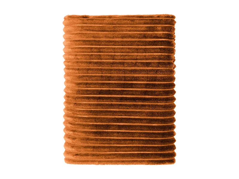 Plaid fourrure cocooning 150x200 caramel