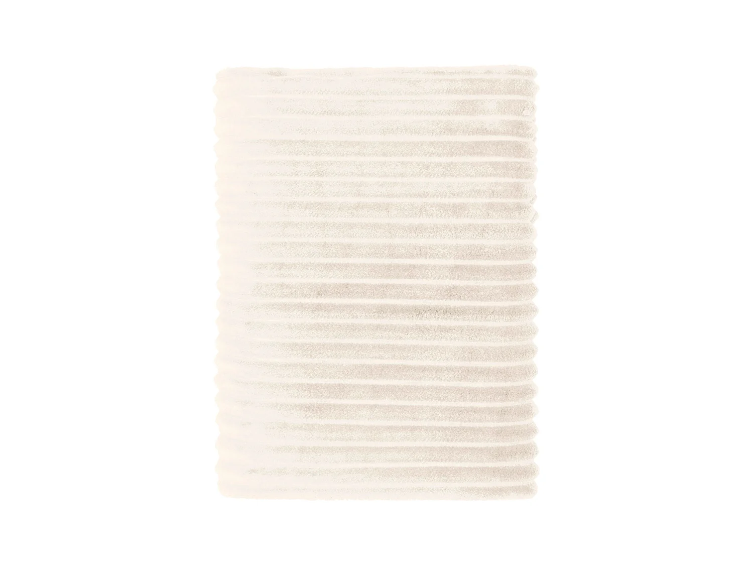 Plaid fourrure cocooning 150x200 écru